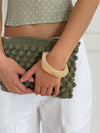 Lykke chunky bracelet - Warm beige