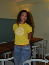"Lemon" baby tee - Yellow
