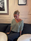 Annaly mohair cardigan - Sage green