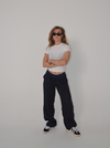 Angel linen pants - navy