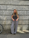 Anna Olympia low waisted suit pants - Grey