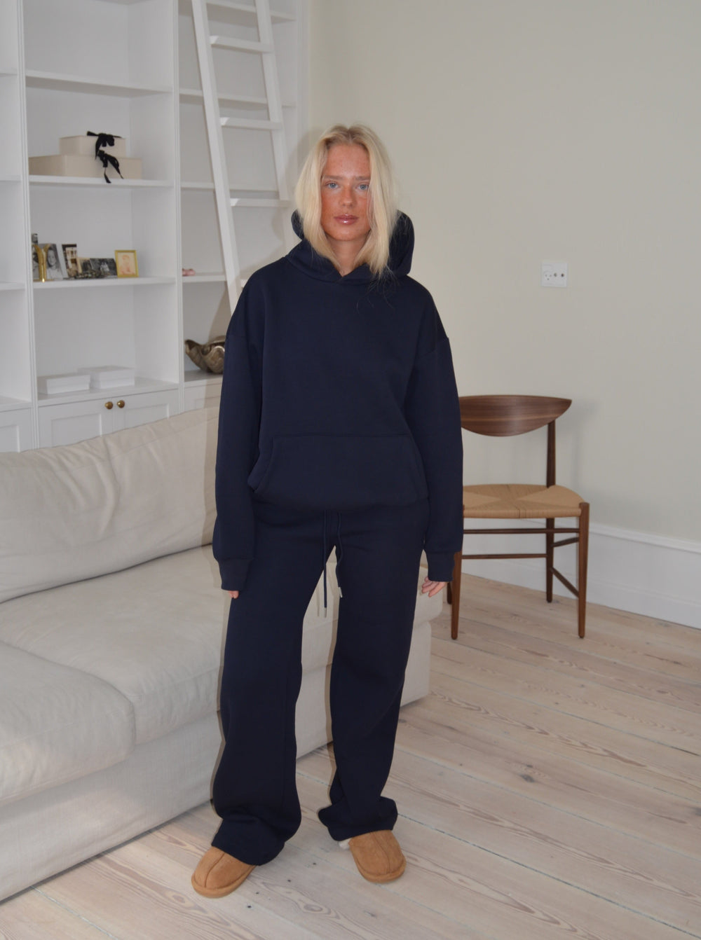 Anelise hoodie - Navy