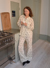 Kyla pajamas pants with moons - Beige