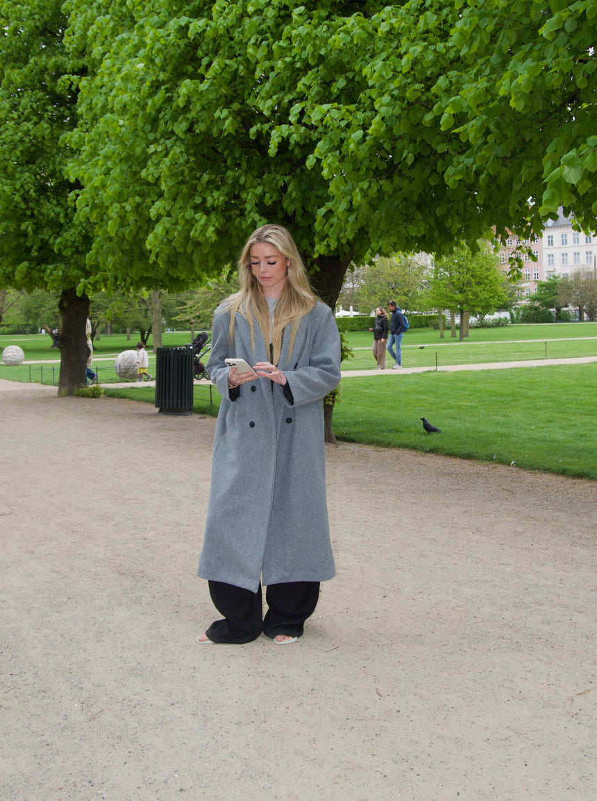 Alva oversized coat - Grey