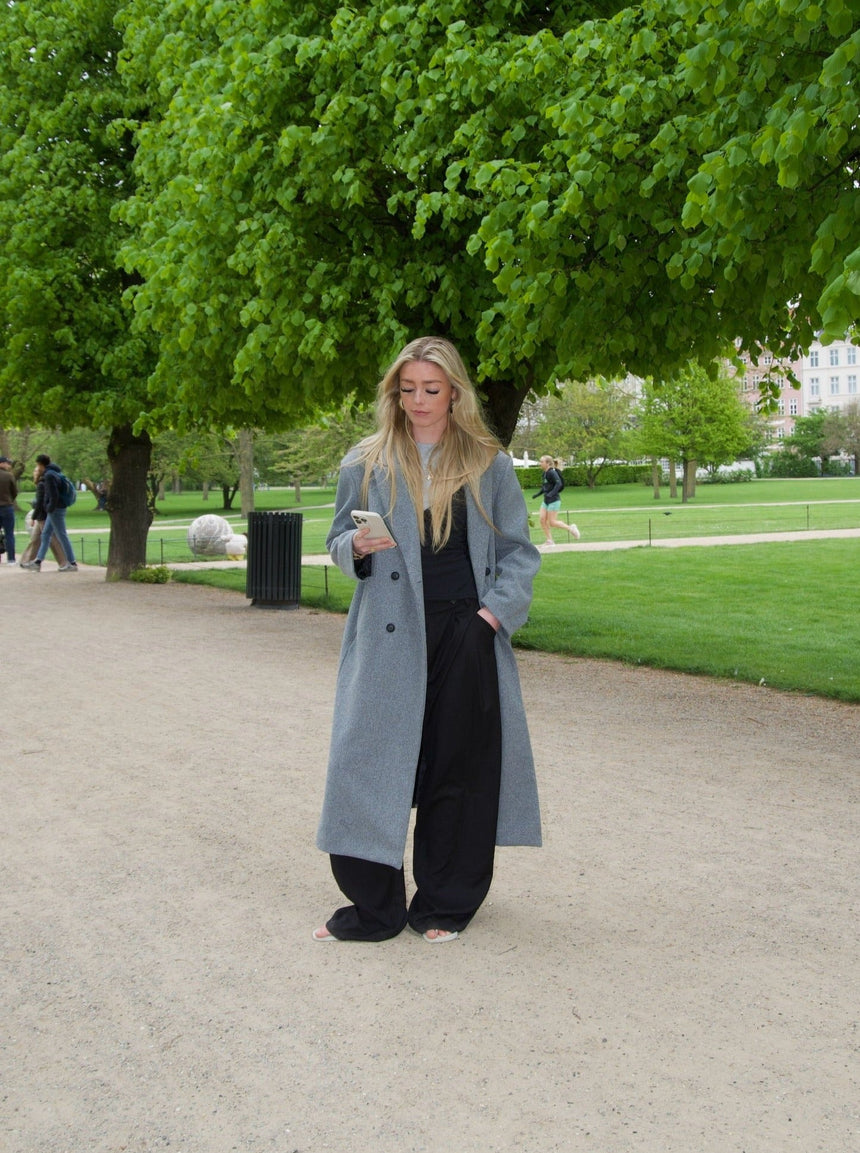 Alva oversized coat - Grey