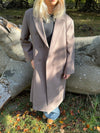 Alva oversized coat - Taupe