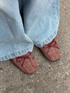 Manja ballerina with checkers - Red/white/green