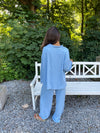 Laura pyjamas pants - Light blue