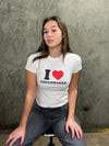 "I love Copenhagen" baby tee - white