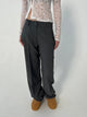 Kienna low-waisted suit pants - Grey