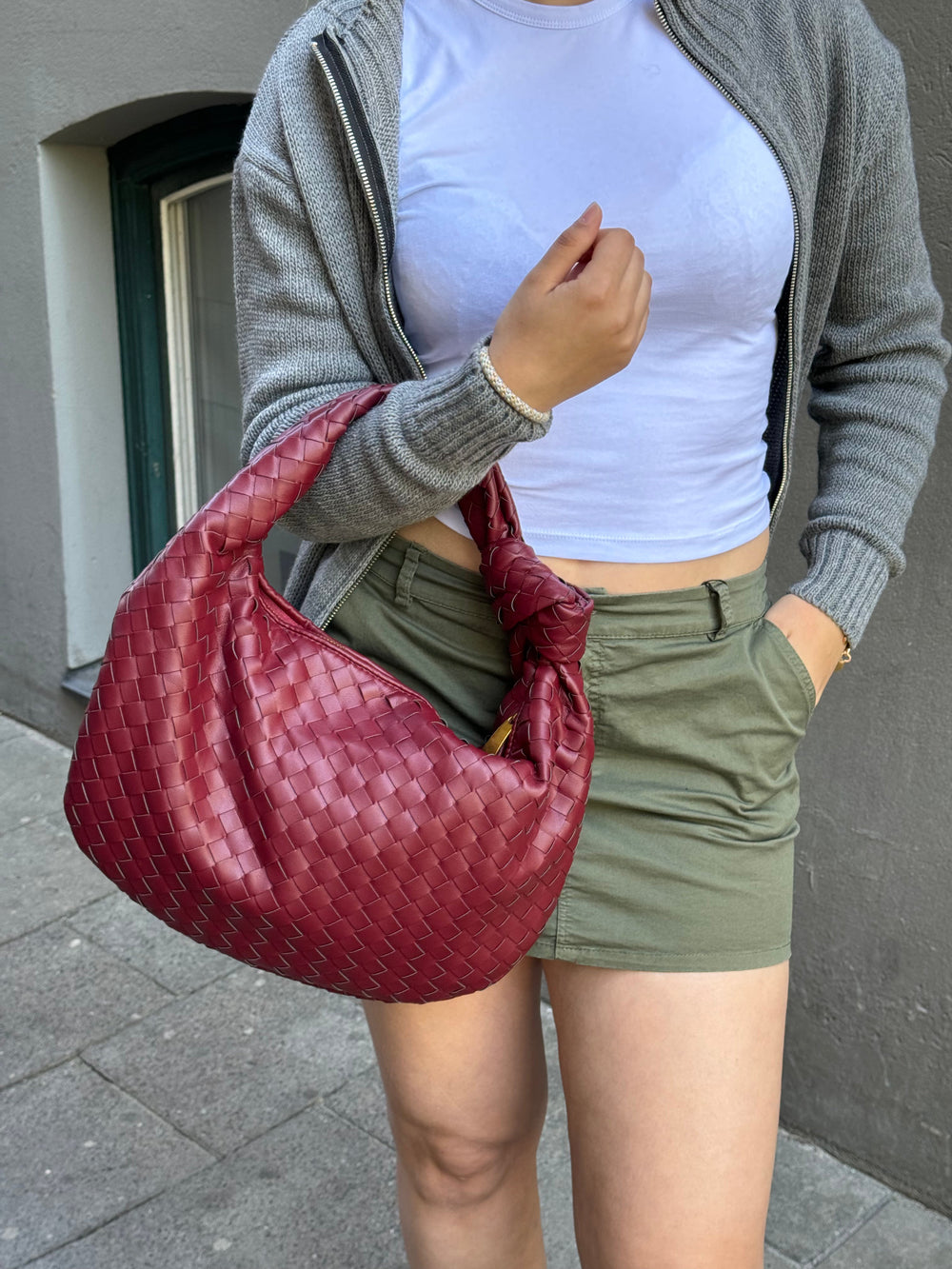 Florence bag - Wine red
