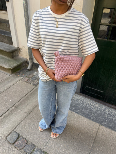 Crochet clutch - Pink