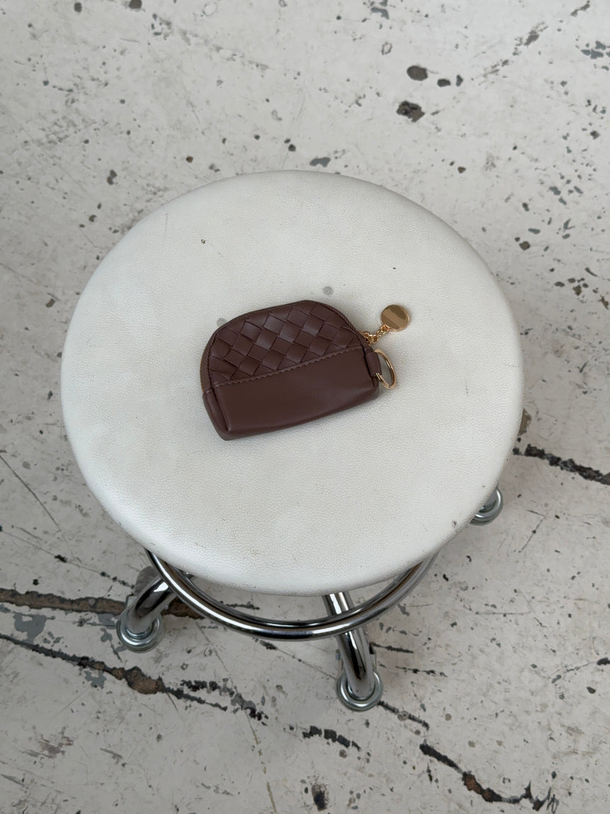 Chicago woven wallet - Brown