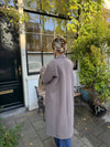 Alva oversized coat - Taupe
