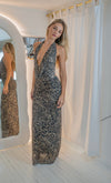 Columbine maxi dress - Animal print
