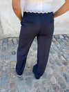 Kienna low-waisted suit pants - Navy