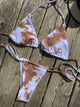 Fay bikini white/brown