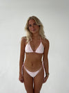 Amara lace bikini - Pink/white