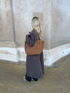 Tolouse suede bag - Camel