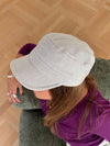 Tony cap with stripes - Grey/white
