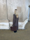 Tolouse suede bag - Dark brown