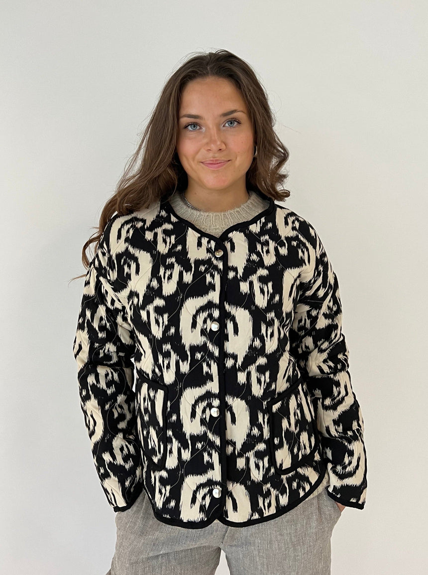 Sasja jacket - Black/white