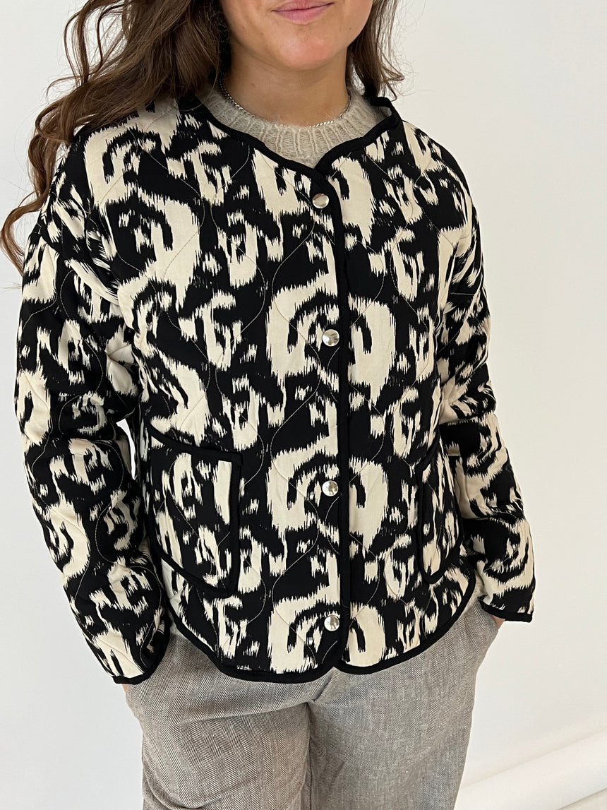 Sasja jacket - Black/white