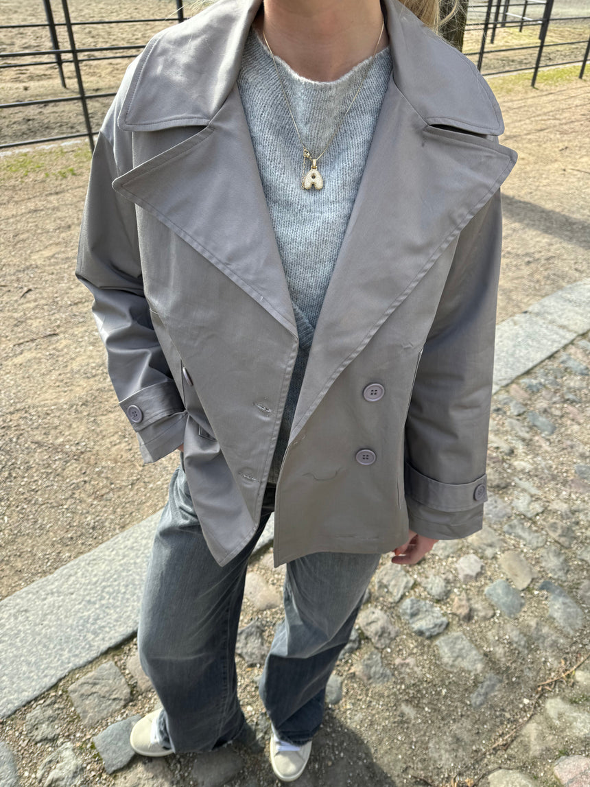 Catinka trenchcoat - Grey