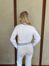 Isabelle sweatshirt - White/blue