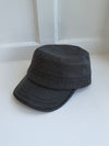 Tony cap with stripes - Black/grey