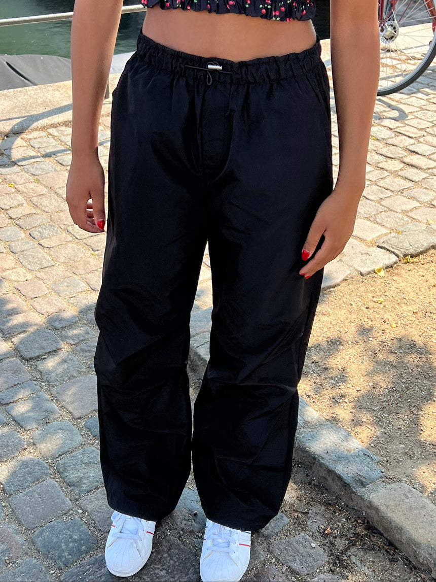 Lesley parachute pants - Black