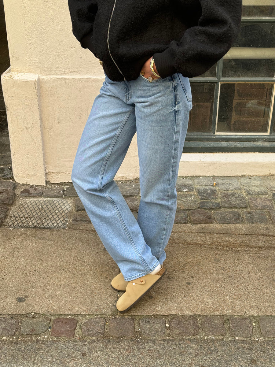 Nyla straight jeans - Light blue