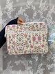 Honey computer sleeve - Off white med farverige blomster
