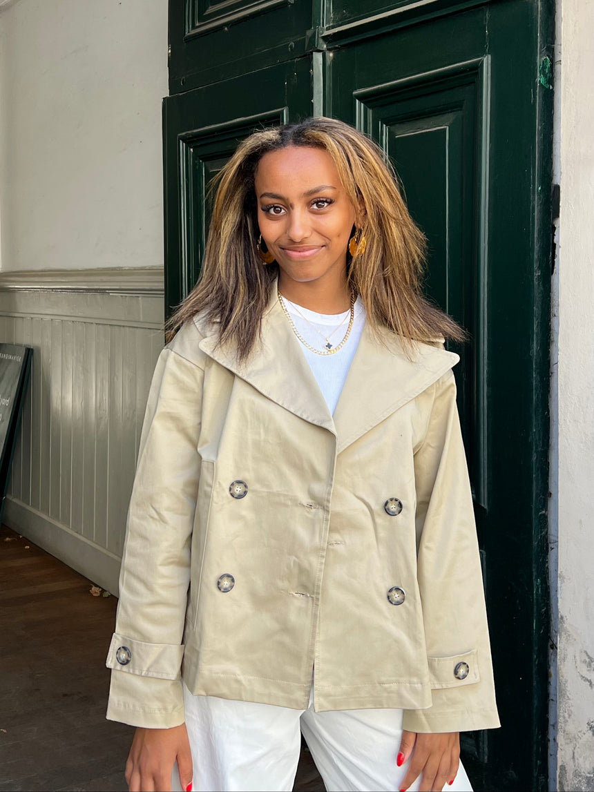 Via trenchcoat - Sand