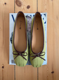 Manja ballerina - Green/brown