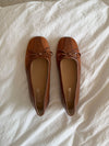 Nuella ballerina - Brown