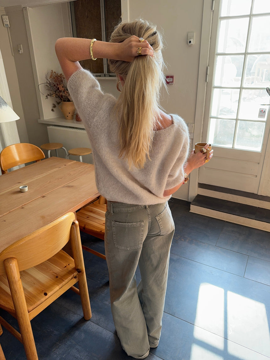 Annaly mohair cardigan - Beige