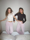 Audrey jeans - Dusty pink
