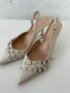 Kandy slingback heels - Cream