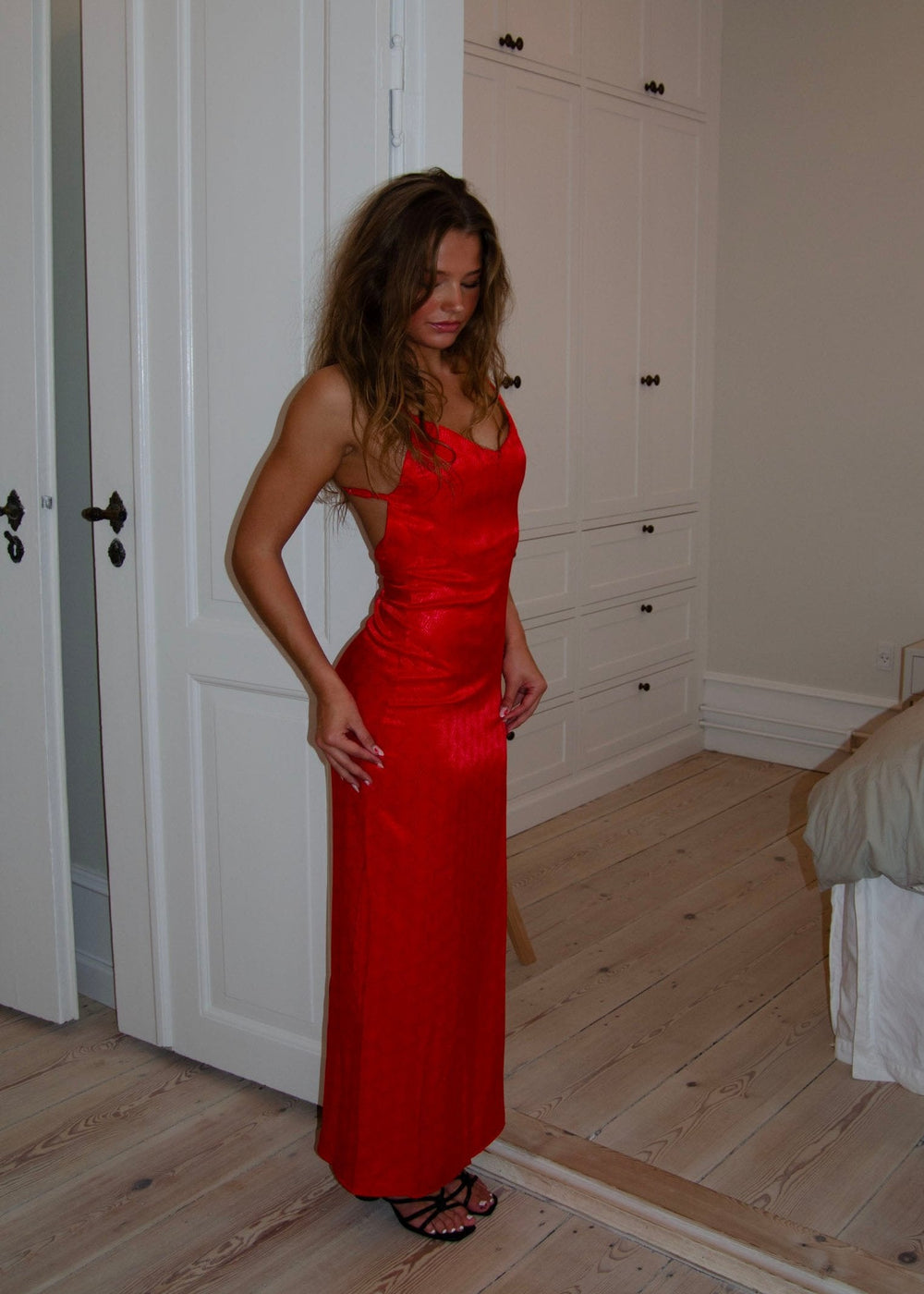 Sirena maxi dress - Red