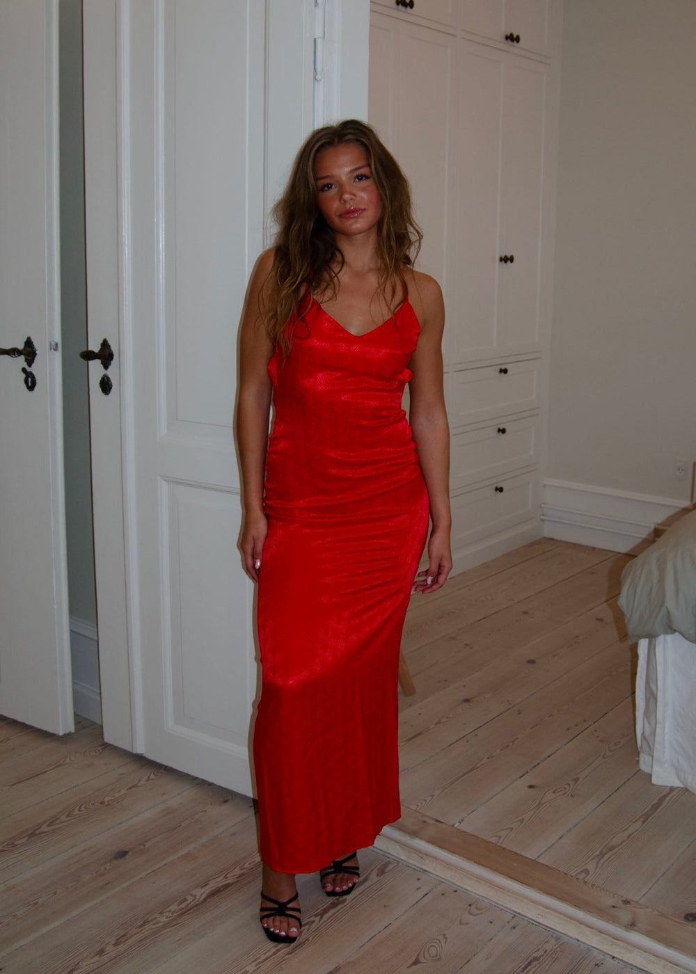 Sirena maxi dress - Red