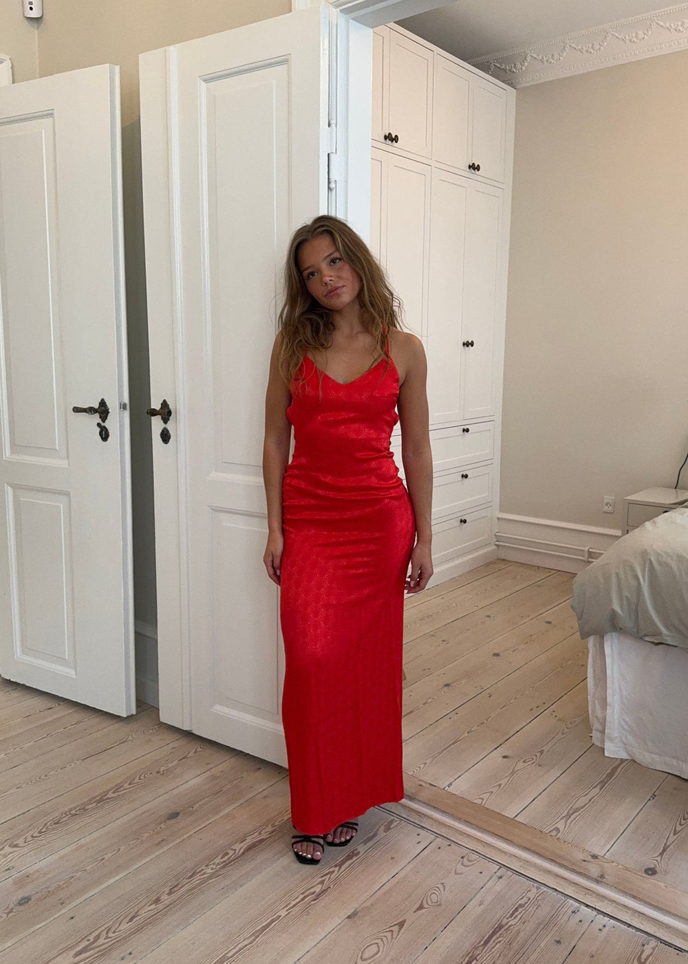 Sirena maxi dress - Red