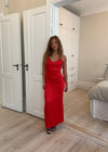 Sirena maxi dress - Red