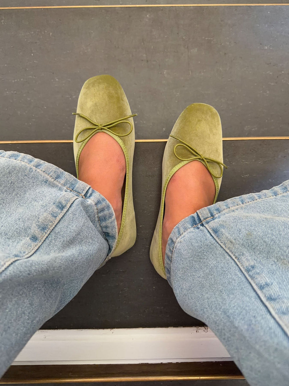 Maelle ballerina - Light green