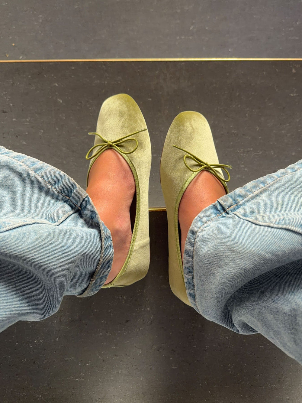 Maelle ballerina - Light green