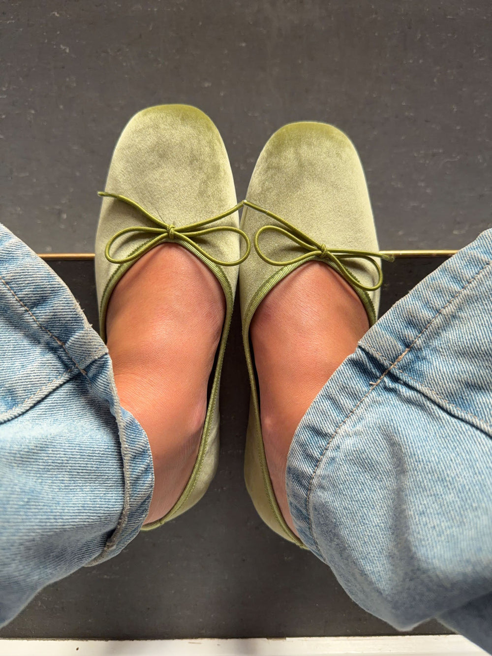 Maelle ballerina - Light green