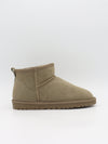 Malabo teddy boots short - Khaki
