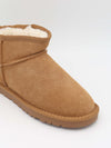 Malabo teddy boots short - Camel