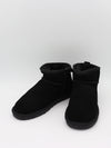 Malabo teddy boots short - Black
