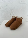 Malabo teddy boots short - Camel